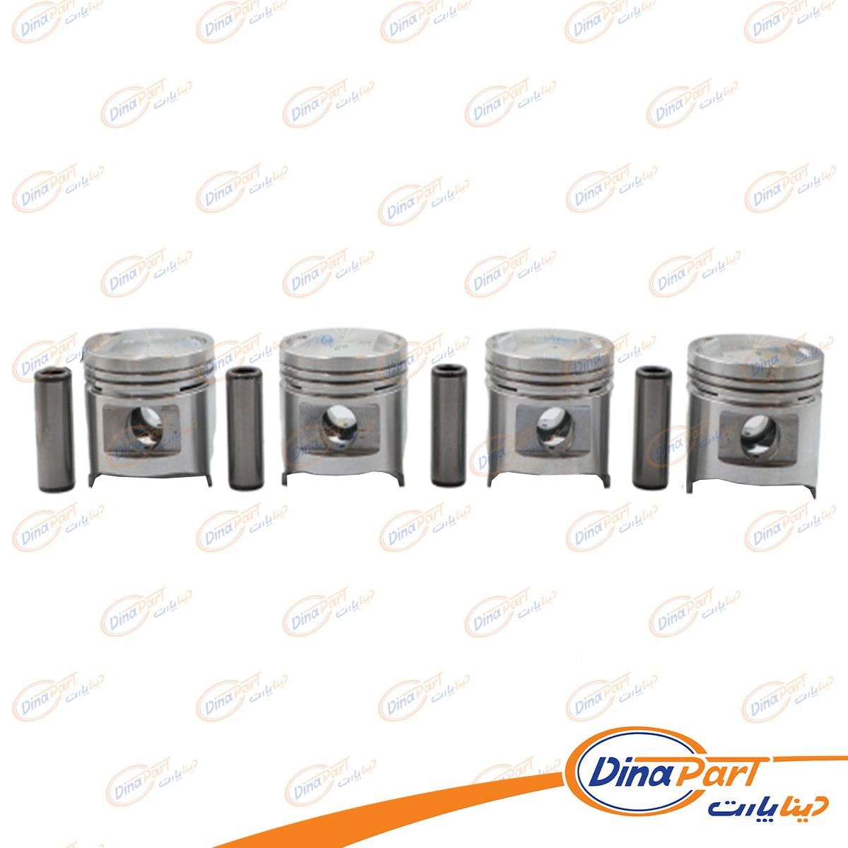 پیستون با گژن پین(050) پراید دینا پارت