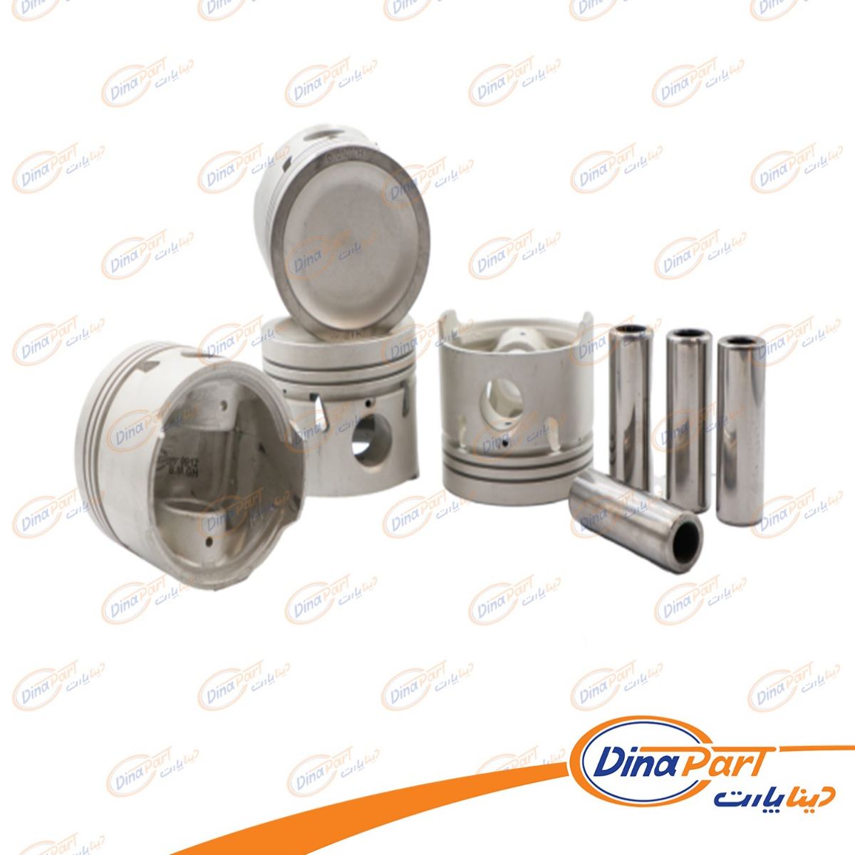 پیستون با گژن پین و خار استاندارد پیکان دیناپارت
